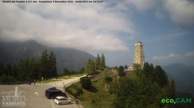 immagine della webcam nei dintorni di Torrebelvicino: webcam Valli del Pasubio