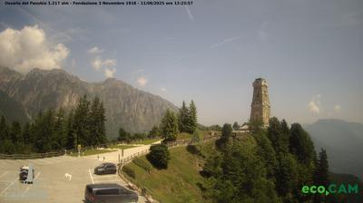 immagine della webcam nei dintorni di Malga San Giorgio: webcam Valli del Pasubio