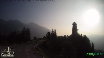 immagine della webcam nei dintorni di Altissimo: webcam Valli del Pasubio