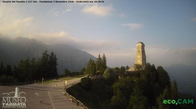 immagine della webcam nei dintorni di Malga San Giorgio: webcam Valli del Pasubio