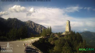 immagine della webcam nei dintorni di Isola Vicentina: webcam Valli del Pasubio