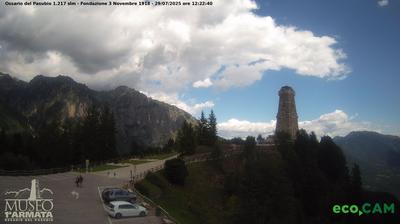 immagine della webcam nei dintorni di Altissimo: webcam Valli del Pasubio