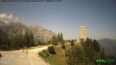 immagine della webcam nei dintorni di Thiene: webcam Valli del Pasubio