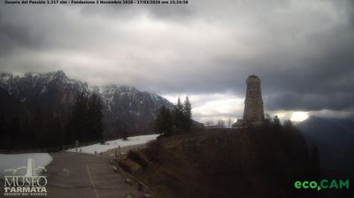 immagine della webcam nei dintorni di Altissimo: webcam Valli del Pasubio