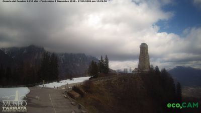 immagine della webcam nei dintorni di Lessinia: webcam Valli del Pasubio