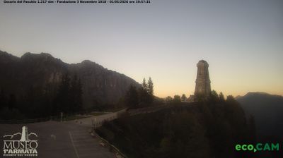 immagine della webcam nei dintorni di Posina: webcam Valli del Pasubio