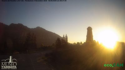 immagine della webcam nei dintorni di Lessinia: webcam Valli del Pasubio