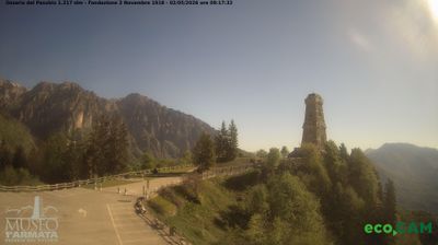 immagine della webcam nei dintorni di Lessinia: webcam Valli del Pasubio