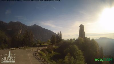 immagine della webcam nei dintorni di Altissimo: webcam Valli del Pasubio