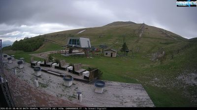 immagine della webcam nei dintorni di Pintura di Bolognola: webcam Sassotetto