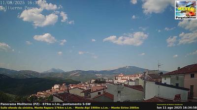 immagine della webcam nei dintorni di Padula: webcam Moliterno