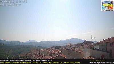 immagine della webcam nei dintorni di Sanza: webcam Moliterno
