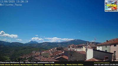 immagine della webcam nei dintorni di Sapri: webcam Moliterno