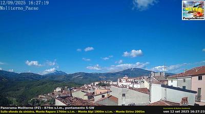 immagine della webcam nei dintorni di Tramutola: webcam Moliterno