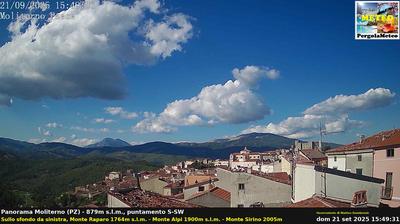 immagine della webcam nei dintorni di San Severino Lucano: webcam Moliterno