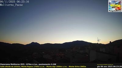 immagine della webcam nei dintorni di Grumento Nova: webcam Moliterno