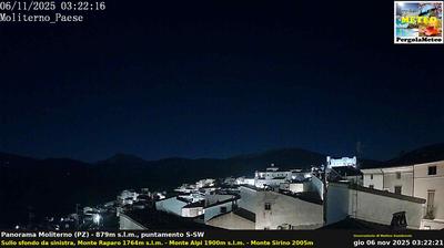 immagine della webcam nei dintorni di San Severino Lucano: webcam Moliterno
