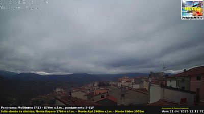 immagine della webcam nei dintorni di Marsico Nuovo: webcam Moliterno