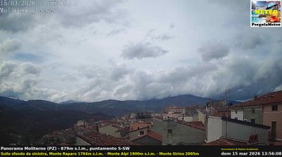 immagine della webcam nei dintorni di Calvera: webcam Moliterno
