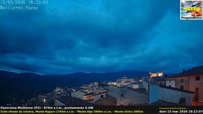 immagine della webcam nei dintorni di Monte Sirino: webcam Moliterno