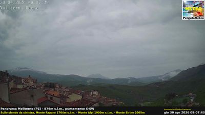 immagine della webcam nei dintorni di Marsico Nuovo: webcam Moliterno