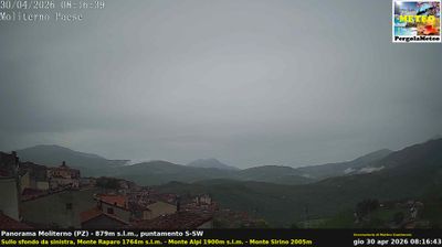immagine della webcam nei dintorni di Grumento Nova: webcam Moliterno