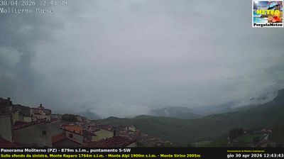 immagine della webcam nei dintorni di Castelsaraceno: webcam Moliterno
