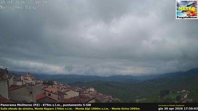 immagine della webcam nei dintorni di Sanza: webcam Moliterno