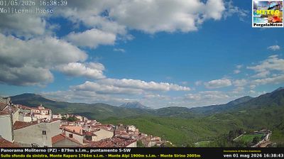immagine della webcam nei dintorni di Padula: webcam Moliterno