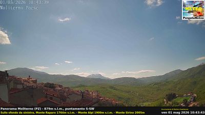 immagine della webcam nei dintorni di Padula: webcam Moliterno