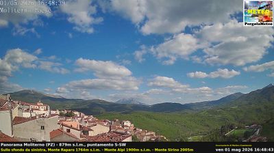 immagine della webcam nei dintorni di Monte Sirino: webcam Moliterno