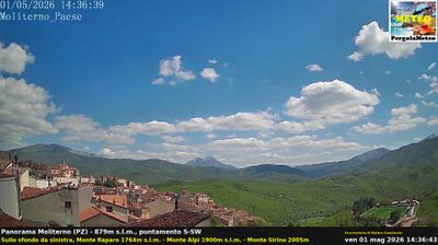 immagine della webcam nei dintorni di Padula: webcam Moliterno