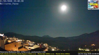 immagine della webcam nei dintorni di Calvera: webcam Moliterno