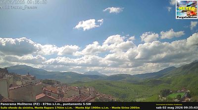 immagine della webcam nei dintorni di Marsicovetere: webcam Moliterno