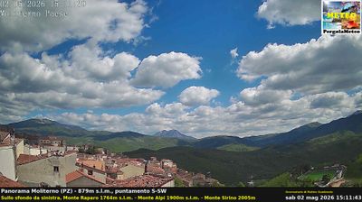 immagine della webcam nei dintorni di San Severino Lucano: webcam Moliterno