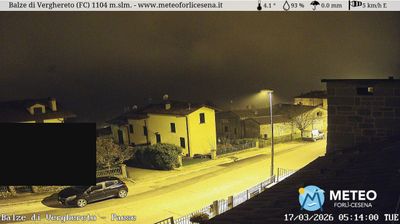 immagine della webcam nei dintorni di Montecopiolo: webcam Mercato