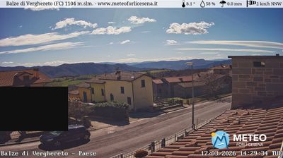 immagine della webcam nei dintorni di Montecopiolo: webcam Mercato