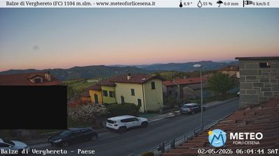 immagine della webcam nei dintorni di Montecopiolo: webcam Mercato