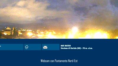 immagine della webcam nei dintorni di Medea: webcam Gorizia