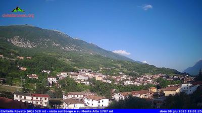 Preview delle webcam di Civitella Roveto