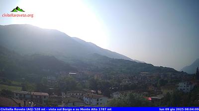 immagine della webcam nei dintorni di Guarcino: webcam Civitella Roveto