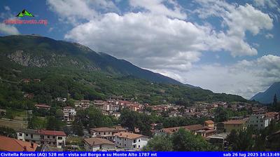 immagine della webcam nei dintorni di Campo Staffi: webcam Civitella Roveto