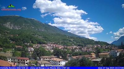 immagine della webcam nei dintorni di Tecchiena: webcam Civitella Roveto