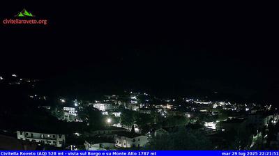 immagine della webcam nei dintorni di Avezzano: webcam Civitella Roveto