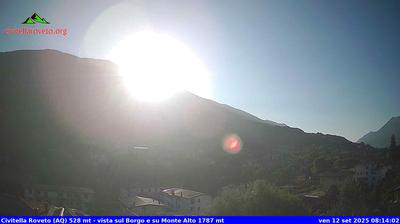immagine della webcam nei dintorni di Tagliacozzo: webcam Civitella Roveto