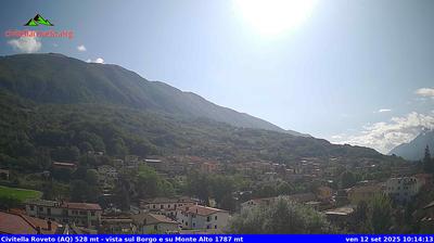 immagine della webcam nei dintorni di Campo Staffi: webcam Civitella Roveto