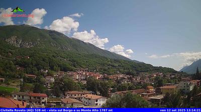 immagine della webcam nei dintorni di Monte Livata: webcam Civitella Roveto