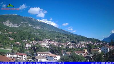 immagine della webcam nei dintorni di Avezzano: webcam Civitella Roveto