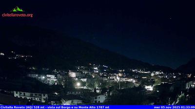 immagine della webcam nei dintorni di Isola del Liri: webcam Civitella Roveto