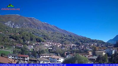 immagine della webcam nei dintorni di Ovindoli: webcam Civitella Roveto